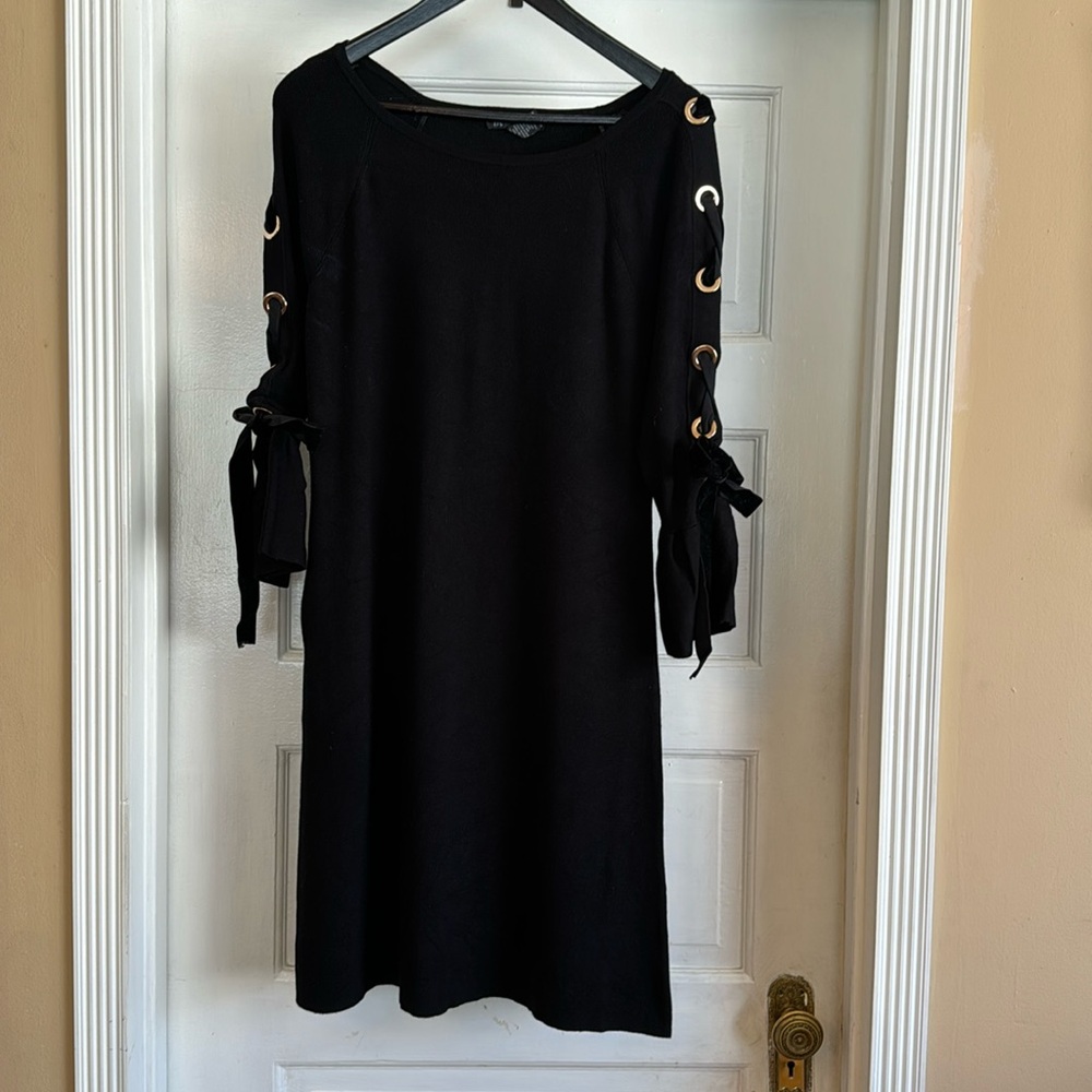 INC black sweater dress